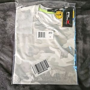 Ralph Lauren RLX White Camo Short Sleeve Shirt.NWTs.